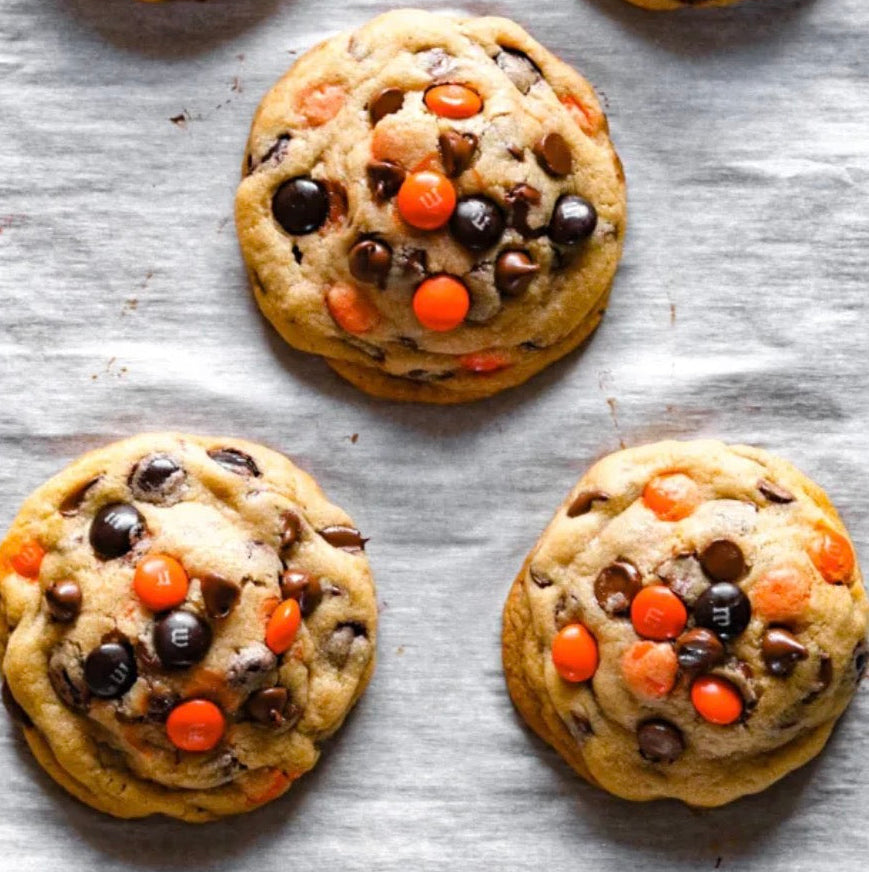 Halloween Oreo Stuffed Cookies